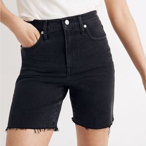 Madewell High-Rise Mid-Length Shorts Sz 24